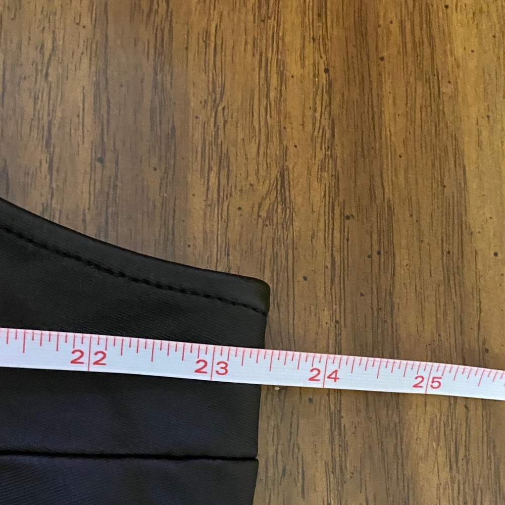 torrid Black Faux Leather Sleeveless Skater Dress size 3X - Picture 8 of 9